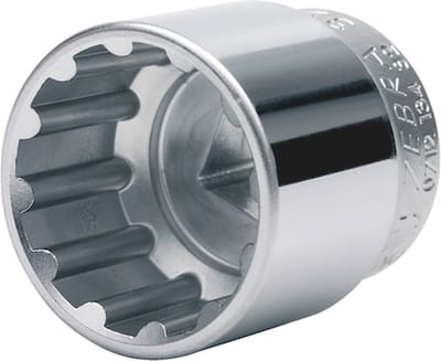 Wurth - 1/4 inch multidopsleutel - 1/4 inch multidopsleutel dubbelzeskant, meerdere profielen Soort aandrijving Binnenvierkant Sleutelwijdte 6 mm