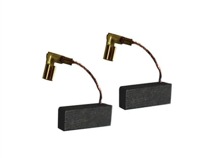 Set van 10 vervangende koolborstels voor elektrische gereedschappen, geschikt voor motoren van verschillende maten, 5 x 8 x 19 mm