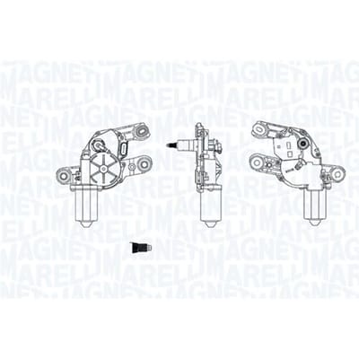 Ruitenwissermotor Original MAGNETI MARELLI 064075800010