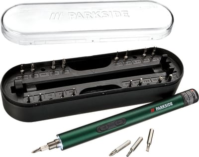PARKSIDE® Elektrische precisie schroevendraaier - Schroeven - Incl. 20 bits