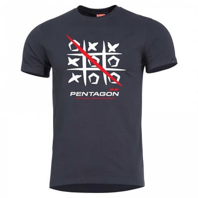 Pentagon Ageron 3t T-shirt Met Korte Mouwen Zwart 2XL Man