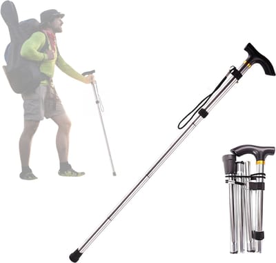 CRLYN® Opvouwbare Wandelstok - Loopstok - Hikingstok