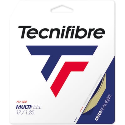 Tecnifibre Multifeel 12m Set Snaren-Natuurlijke Kleuren