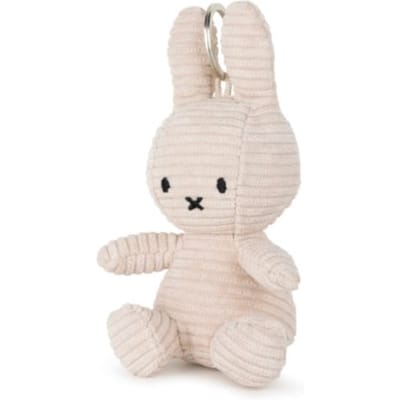 Bon Ton Toys Nijntje - Keychain ECO Corduroy Light Stone Grey - 10 cm - 4''