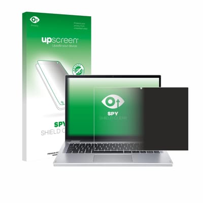 upscreen - privacy screenprotector voor Acer Aspire Go Spin 14 - Folie Beschermfolie Blauwlichtfilter