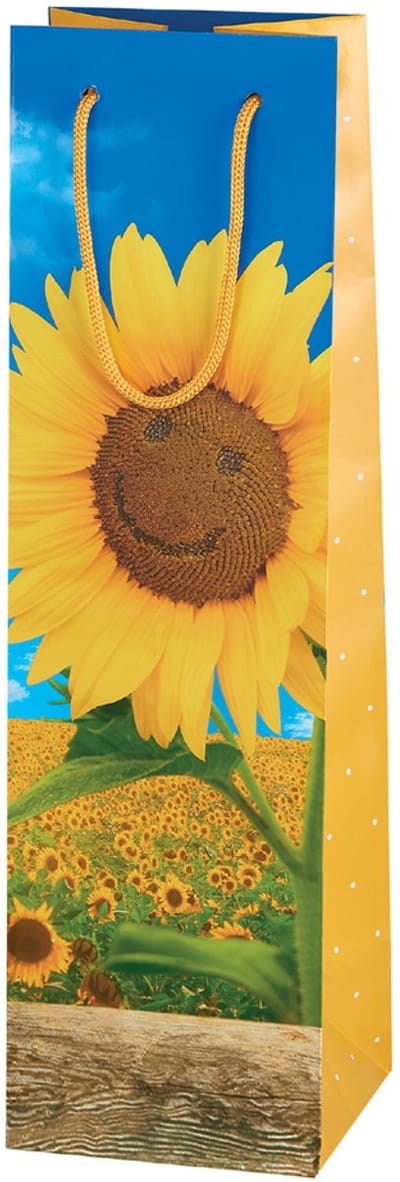 SUSY CARD flestas 'Sunflower Smile' voor 1 fles