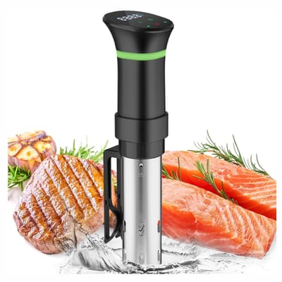 RVV® Sous vide stick - Vacumeermachine - Sous Vide - Zilver - 38cm x 16cm x 12 cm; 1.3 kg