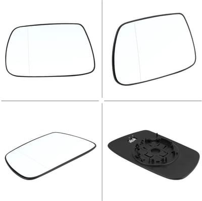 Dailygoods- Spiegelglas Verwarmd - Vervangend Voor Cherokee 2005-2010 - Eenvoudige Installatie - Betrouwbare Prestaties - Verbeterde Zichtbaarheid - Hoogwaardige Kwaliteit - Buitenspiegelglas
