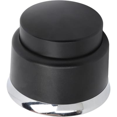Koffie Tamper Roestvrij Staal Platte Bodem Koffie Distributeur Leveler Koffiepoeder Pers Dubbel Gebruik 53mm