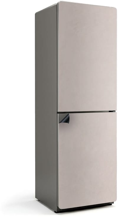 Wallfluent Magnetische Koelkastmat - Lichtroze Koelkast Magneet Sticker - 60 cm x 190 cm - Lichtroze Magnetische Koelkastmat - Koelkast Cover Magneet - Koelkastfront Decoratie Magneet - Herbruikbare Magneetmat Koelkast