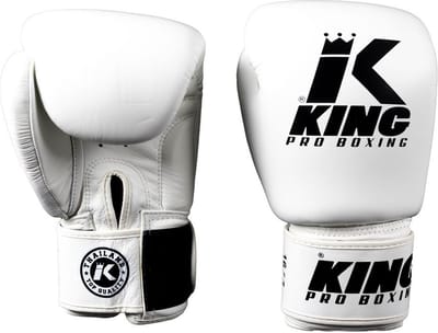 King Pro Boxing - KPB/BGVL 3 White - 10 oz