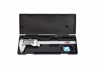 Awtools Serie - Elektronische Schuifmaat - 150mm - LCD Display - Roestvrijstalen Behuizing