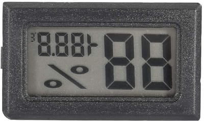 Nauwkeurige Digitale Vochtigheidsmeter met LCD Scherm voor Binnengebruik, Ideaal voor Thuis, Kantoor en Kassen