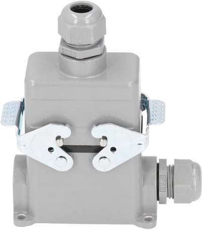 Allecto - Rechthoekige Connector - Waterdichte Connector - Vlamvertragend - 16A - Schroefverbinding - 500V - Geschikt voor Zwaar Gebruik - HDC-HE-0...