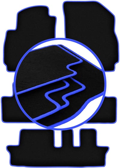 CARLUX-BLUE automatten voor: Chevrolet Orlando I 7 personen (2011-2015)