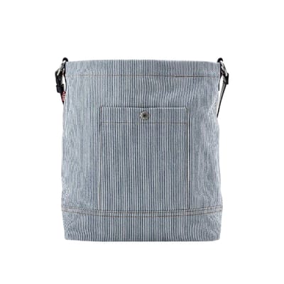 Levis Heritage-tas met verticale strepen (Grijze streep)