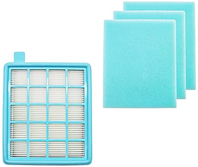 Store_9 - Buffalo-Mistral Netfilters - 4 stuks - Geschikt voor Philips stofzuigers - HEPA-filter - Verhoogt luchtkwaliteit - Eenvoudige vervanging ...
