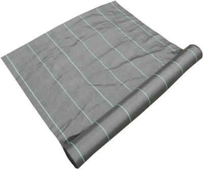 2M X 100M Path/Oprit Onkruid Controle Stop Stof Sheet - 2 rollen van 2M X 50M