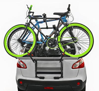 Fietsendrager - Fietsrek Auto - Vervoer Fietsen - Robuuste Constructie - 115 x 62 x 14 cm - Zilver Zwart