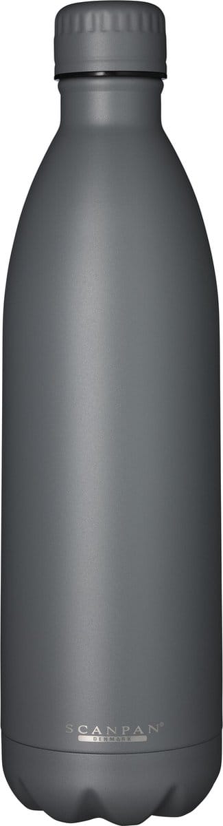 Scanpan - Thermosfles - Waterfles - TO GO - Neutral Grey - 1000ml