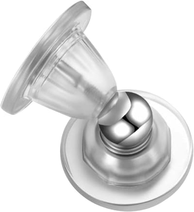 Magnetische Deurstopper - Deurhouder Wandmontage - Deur Open Houden - Stil Siliconen Materiaal - N.v.t. - Transparant