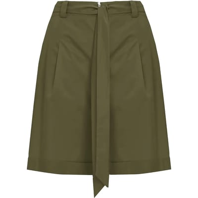 Bermuda met strik voor dames Mat Fashion