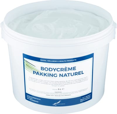 Bodycrème Pakking Naturel - 5 liter