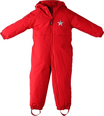 BMS kinderen/peuter-sneeuwpak Babytodd's Softlan Sorona rood