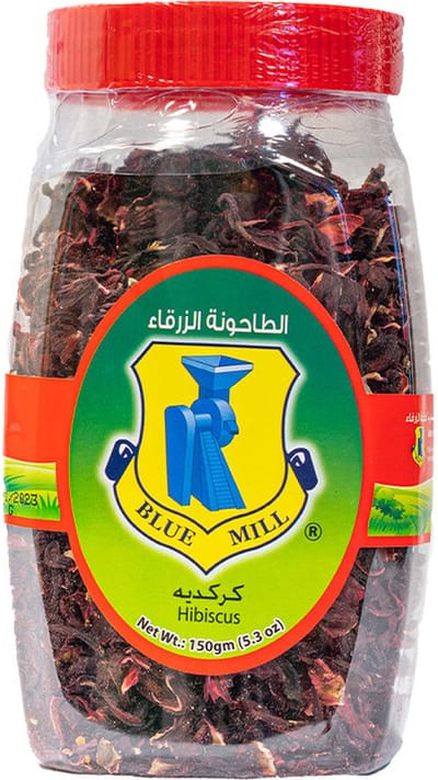 Blue Mill Losse Theebladeren Kruiden Thee Hibiscus 150 Gram x 2