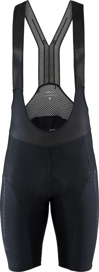 Craft Fietsbroek met Bretels Kort Heren Zwart  - SURGE LUMEN BIB SHORTS M BLACK/BLACK - S
