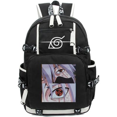 Anime Naruto sac à dos pour adolescents garçons filles retour à l'école sac à dos étudiant cartable hommes femmes loisirs Usb sacs de voyage sac à dos