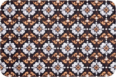 Badmat 90x60 cm - Antislip - traditioneel - Element - Kleurrijk - Badmatten voor badkamer - Badkamermat - Douchemat - Badkamer mat