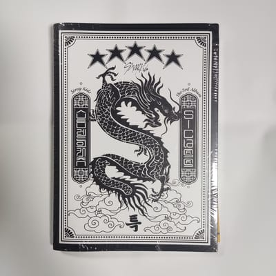 Album Stray Kids - [(5 ÉTOILES)] 3ème album version B, carte photo AsiaPopGang en cadeau Ver.B
