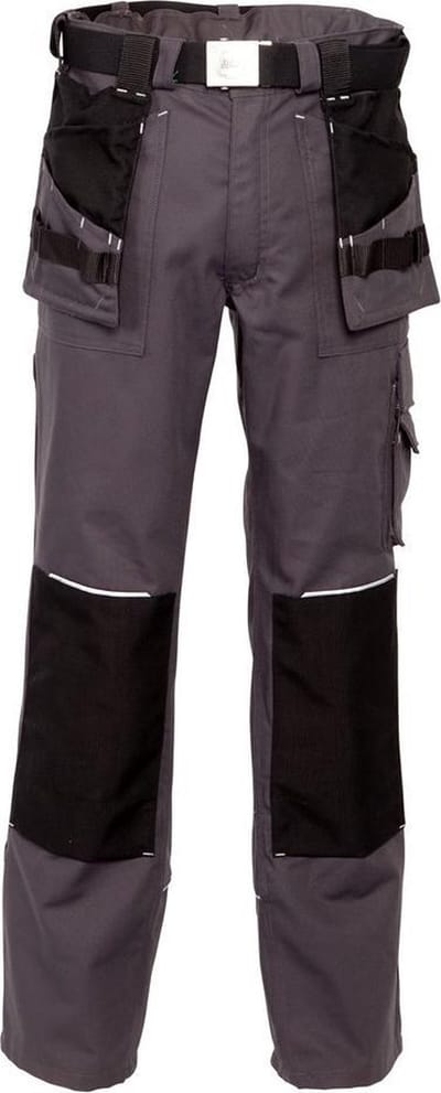 HAVEP Werkbroek Worker Pro 8730 - Charcoal/Zwart/Zilvergrijs - 49