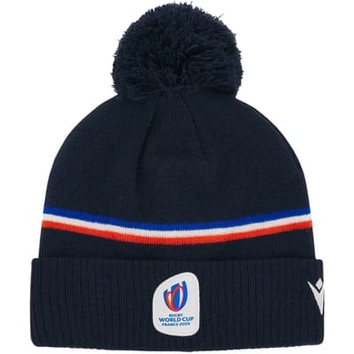Hoed met pompon Macron RWC France 2023