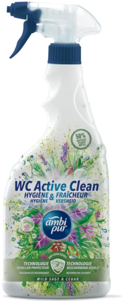 Ambi Pur - Toiletreiniger - Spray - Wilde Salie & Ceder - 750ml