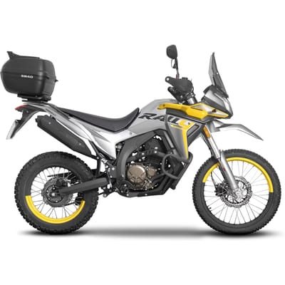 Shad Voge 300 Rally 2023 Topkoffer Achtermontage Zilver