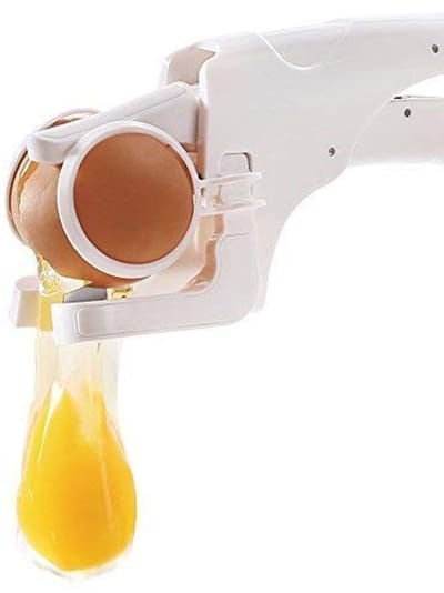 Dailygoody - Ei Knacker Eiersnijder - Keukengadget - Geen Splinters - Handig voor Eieren - Eigeel en Eiwit Scheiden - Perfect voor Koken en Bakken