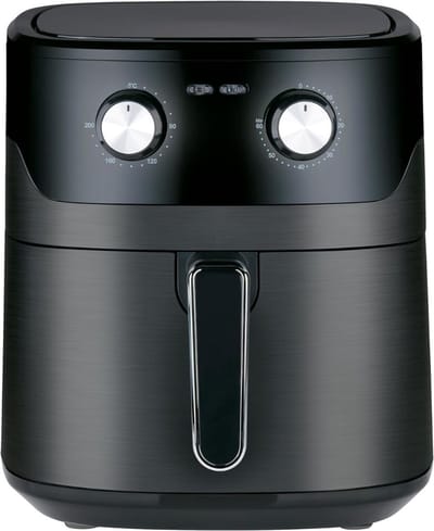 DYNA® Airfryer xl - Airfryer xxl - Heteluchtfriteuse - Zwart- 39cm x 29cm x 34cm