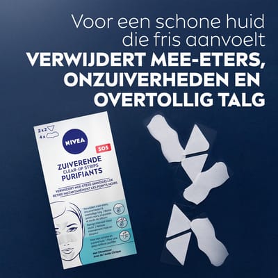NIVEA Clear Up Strips Gezichtsmasker - 3 x 6 stuks - Voordeelverpakking