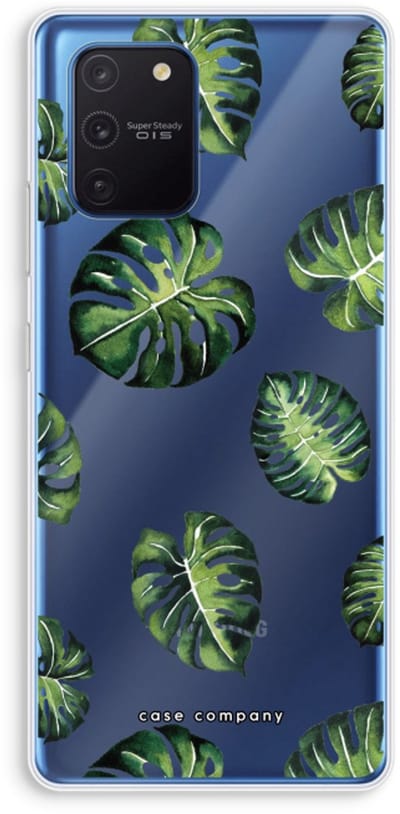 Case Company® - Hoesje geschikt voor Samsung Galaxy Note 10 Lite hoesje - Tropische bladeren - Soft Cover Telefoonhoesje - Bescherming aan alle Kanten en Schermrand