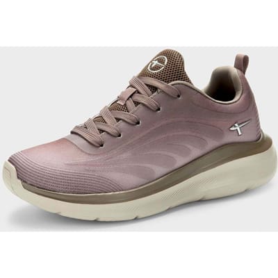 Sneakers met verwisselbaar voetbed - bruin - Gr. 37 van Goldner Fashion