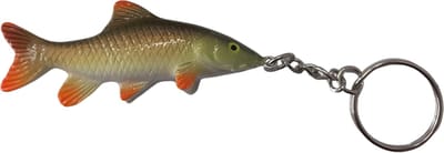 Gekleurde Vis Sleutelhanger Barbeel Keyring Barbel Viscadeautje Cadeau Vissen Streetfishing Visser