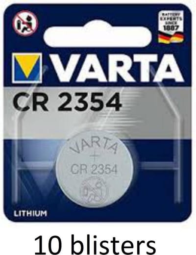 Varta CR2354 Lithium knoopcel batterij 3V - 10 stuks