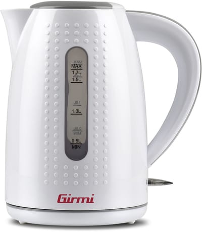 Girmi BL22 waterkoker 1,7 l 2200 W Grijs, Wit