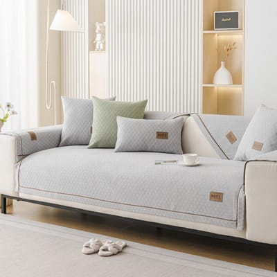 Frans Crème Stijl Bankkussen voor Alle Seizoenen, Nieuw Licht Luxe en High-end Chenille Antislip Kussen 70*70cm