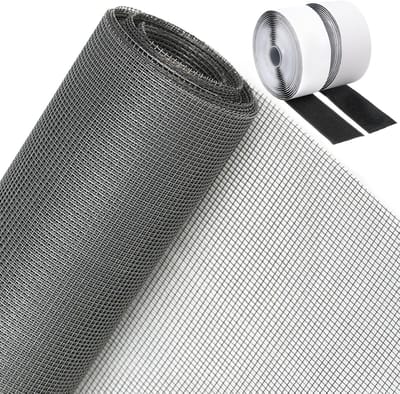 Dailygoods- Vliegengaas 600 x 150 cm - Insectenbescherming - Scheurbestendig - Herbruikbaar - Lichtdoorlatend - Duurzaam materiaal - Insectennet