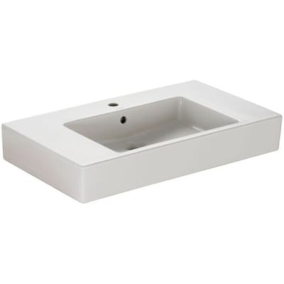 Duravit Vero - Wastafel 85x49 cm, met overloop, met kraangat, wit 0329850000