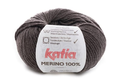 Katia Concept Merino 100% - 502 donkerbruin - Wol Garen