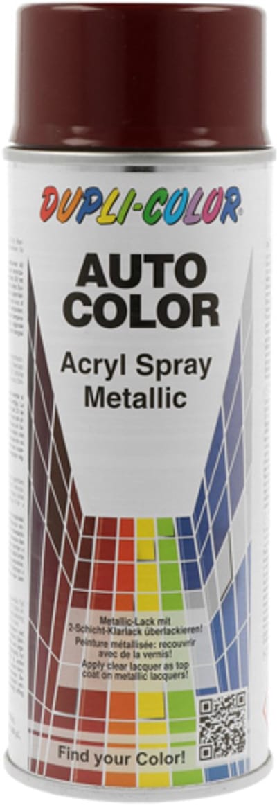 Dupli-Color - autoreparatielak spray - AutoColor - 400 ml - rood metallic spuitbus